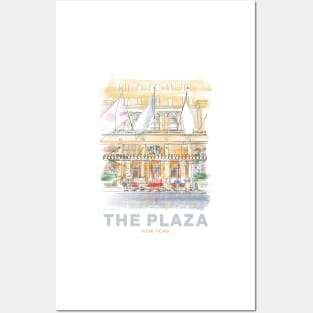 The Plaza Hotel New York Posters and Art